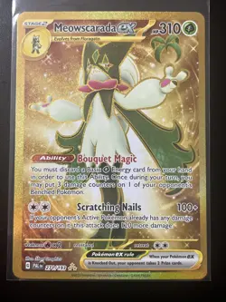 Meowscarada ex - 271/193 - SV02: Paldea Evolved Hyper Rare Pokemon TCG - Image 1