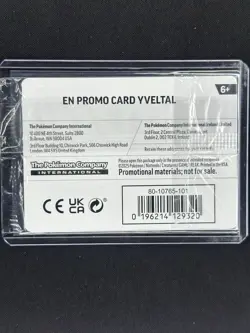 SEALED Yveltal 088/132 Reverse Holo Mega Evolution Pokemon GAMESTOP PROMO - Image 2