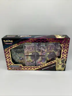 Pokemon Crown Zenith Morpeko V-Union Premium Playmat Collection - Image 1