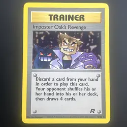 Imposter Oak's Revenge - Pokemon TCG Team Rocket 76/82 LP - Image 1