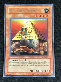 YUGIOH PYRAMID TURTLE DB2-EN225 RARE (LP) - Image 1
