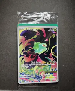 Bulbasaur 133/132 Sealed And Stamped Mega Evolution Pokemon Card - Image 1