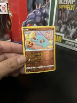 Pokemon TCG Vivid Voltage - Phanpy #086/185 - Reverse Holo Card - Image 1
