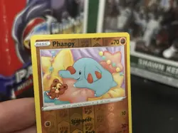 Pokemon TCG Vivid Voltage - Phanpy #086/185 - Reverse Holo Card - Image 2