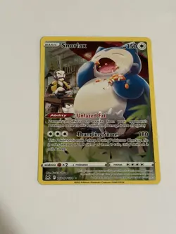 Snorlax TG10/TG30 Swsh11 Trainer Gallery Holo Card - Lost Origin - Image 1