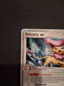 Delcatty EX 91/100 Holo Rare Pokemon Card 2006 Crystal Guardians LP - Image 2