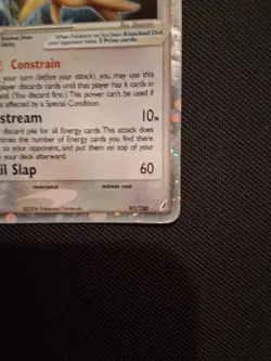 Delcatty EX 91/100 Holo Rare Pokemon Card 2006 Crystal Guardians LP - Image 4