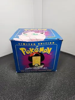 RARE Pokemon JIGGLYPUFF 23K Gold Plated Trading Card 1999 Burger King No Stands - Image 2