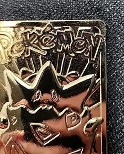 Pokemon Togepi 23k Gold-Plated Card 1999 Authentic Burger King Vintage Card Only - Image 4