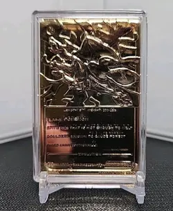 Pokemon Cards 23K Gold Plated CHARIZARD Trading Card 1999 Burger King - Image 2