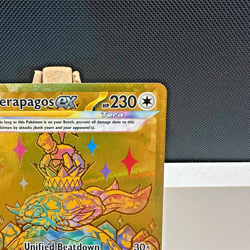 Terapagos EX Hyper Rare Gold Card 180/131 Prismatic Evolutions Holo - NEAR MINT - Image 4