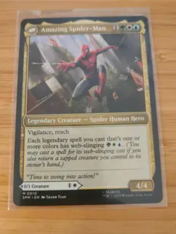 MTG Peter Parker / Amazing Spider-Man 0010 Spider-Man M/NM Free UK P&P - Image 2