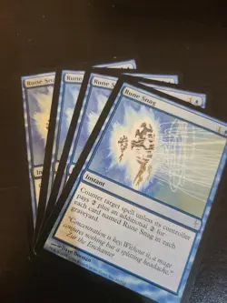 Mtg Coldsnap 4x Rune Snag - Image 1