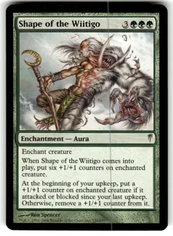 Shape of the Wiitigo Coldsnap Regular MTG NM - Image 1