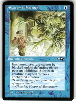 Magic the Gathering MTG Alliances Awesome Presence (Man Being Chased) #35 - Image 1