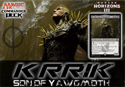K'rrik, Son of Yawgmoth MTG EDH Custom Commander Deck! Mono Black MH3 - Image 1