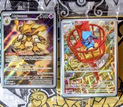 Alakazam 009 & Riolu 010 MEP Mega Evolution Pokemon Center ETB Promos - Sealed - Image 1
