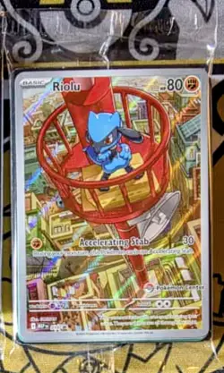 Alakazam 009 & Riolu 010 MEP Mega Evolution Pokemon Center ETB Promos - Sealed - Image 2