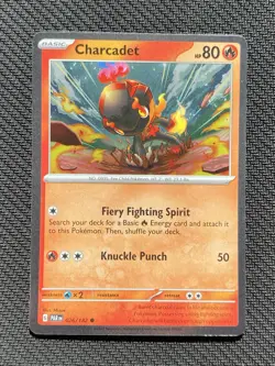 Charcadet 026/182 S&V Paradox Rift Cosmos Holo Promo Pokemon Trading NEAR MINT N - Image 1