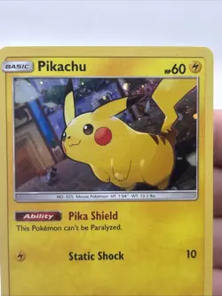 Pikachu - SM157 - Pokemon Sun & Moon Promo Holo Rare Card SWIRL - Image 3