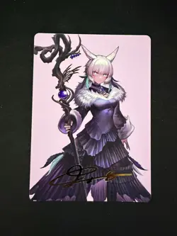Y'shtola, Night's Blessed Art Card (53) (Gold-Stamped Signature) Final Fantasy - Image 1