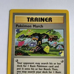 Pokemon Neo Genesis 1st Edition Pokemon March Card 102/111 LP / Good - Image 3