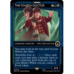 THE FOURTH DOCTOR (SHOWCASE) X4 Universes Beyond: Doctor Who Magic MTG MINT CARD - Image 1