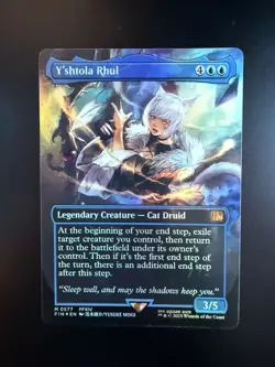 MTG Final Fantasy English Y'shtola Rhul Borderless 0577 Foil - Image 1