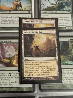 Emeria, the Sky Ruin - Near Mint Zendikar x2 *BEST OFFER* - Image 1