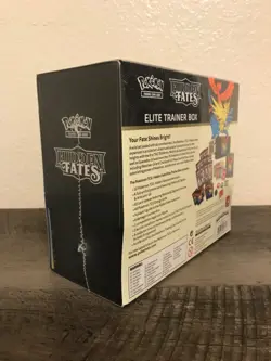 2019 Pokemon Sun & Moon Hidden Fates Factory Sealed ETB Elite Trainer Box - Image 5