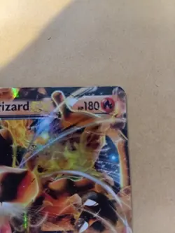 Pokemon Charizard EX XY29 X&Y Holo Black Star Promo LP - Damaged - Image 4