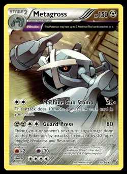 2015 XY - Ancient Origins Metagross Stage 2/Rare #50/98 - Image 1