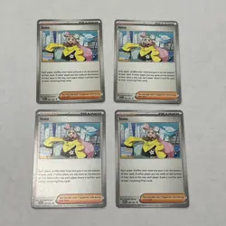 4x Iono 080/091 x4 - Paldean Fates - Pokemon TCG - Playset - Image 1