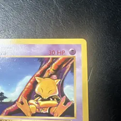 Abra 43/102 1st Edition Base Set WOTC Vintage Pokemon 1999 - Image 4