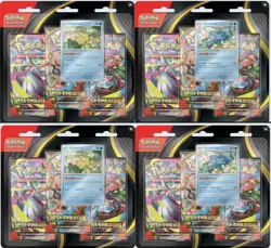 Lot de 4 tripack pokemon mega evolution ME01 Neuf Scelle FR - Disponible - Image 2