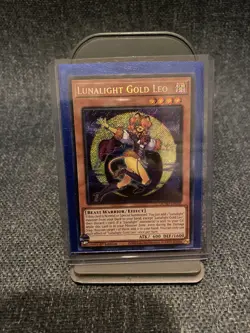 Lunalight Gold Leo Secret Rare 1st Edition DUAD-EN005 Yugioh - Image 1