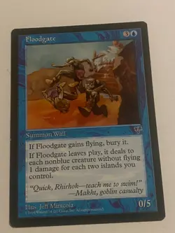 Floodgate - Magic the Gathering MTG Mirage Single Card - Image 1