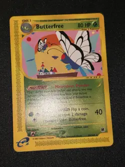 Butterfree 038/165 Expedition Base Set Rare Pokemon Card Near Mint ! WOTC - Image 2