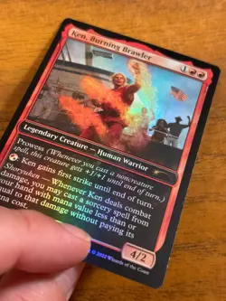 Ken, Burning Brawler - Secret Lair - MTG - FOIL - 430 - Image 2