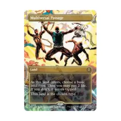 WOTC Marvel's Spider-Man Multiversal Passage (Borderless) (R) NM - Image 1