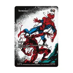 WOTC Marvel Eternal-Legal Terminate (Borderless) (MR) (Foil) NM - Image 1