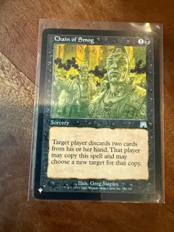 MTG Magic the Gathering Chain of Smog (837/1104) The List LP - Image 1