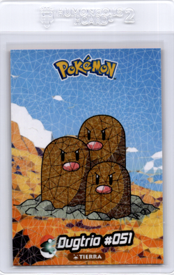 Dugtrio Pokemon card Crystal collection - Image 1