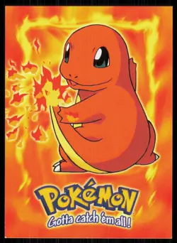 1999 Topps Pokemon Stage 1 Charmander #04 #E4 - Image 1