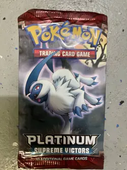 2009 Pokemon Platinum Supreme Victors Absol Booster Pack - Image 2