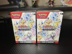 Pokemon Prismatic Evolutions Booster Bundle Factory Sealed In Hand Lot Of 2 - Image 1