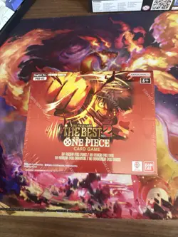 ONE PIECE CARD GAME: PREMIUM BOOSTER BOX THE BEST Vol. 2 English Sealed - Image 1