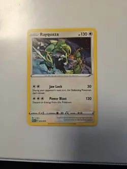 Pokemon TCG McDonald's Promos Rayquaza Card 014/015 Near Mint Condition - Image 1