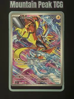 NM Zeraora 151/142 Illustration Rare - Stellar Crown - Pokemon Card #2 - Image 1