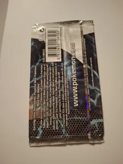 Pokemon TCG Black And White Booster Pack Open/Empty Zekrom No Cards - Image 2
